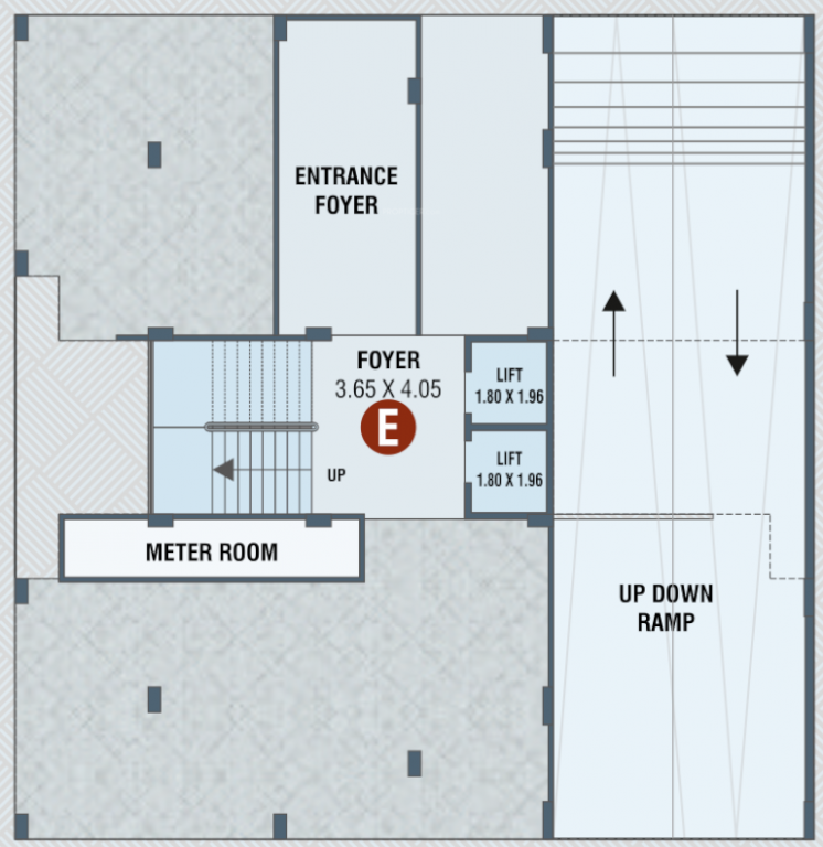  ananta Block E Cluster Plan for ground Floor