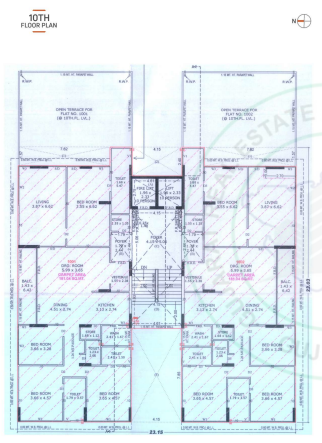  aurram minato DEV Aurram Minato Cluster Plan for 10th Floor