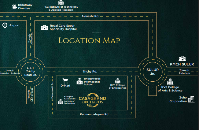  orchards phase ii Location Plan