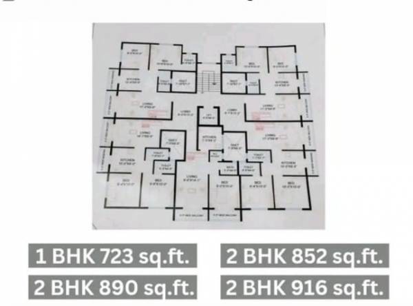  tower Tirupati Tower Cluster Plan