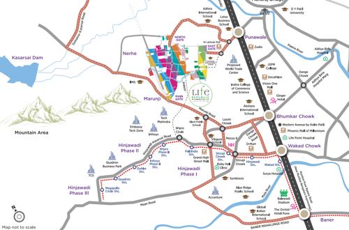  life-republic-sector-r14-14th-avenue-qrious-phase-i Location Plan