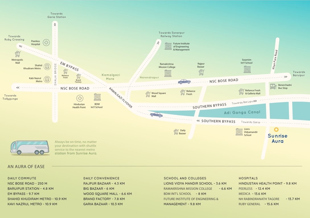  sunrise aura phase ii Location Plan