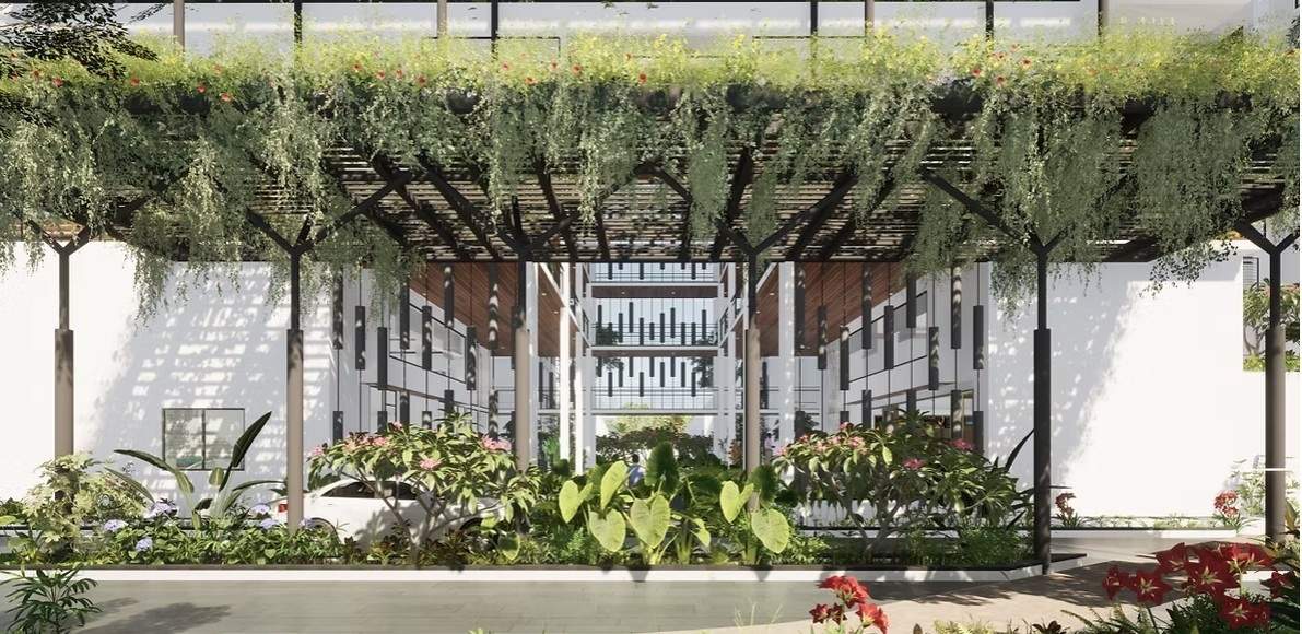  rurban lofts Landscape Garden and Tree Planting