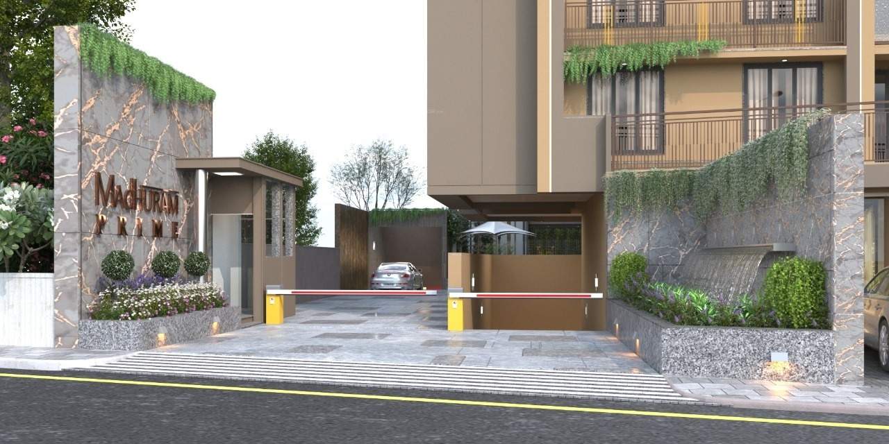  madhuram prime Entrance Gate Security Cabin