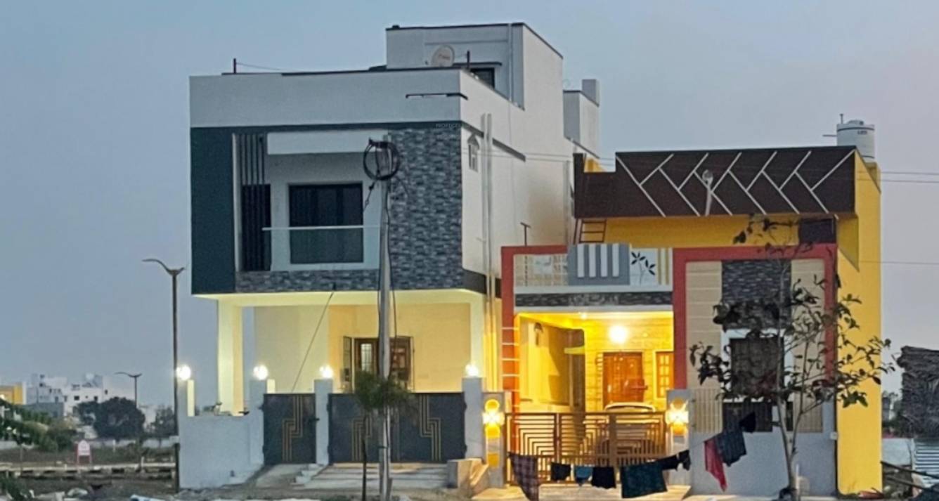 Elevation sv nilayam villas Elevation