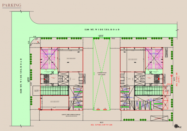  the-opus Block A Cluster Plan for ground Floor