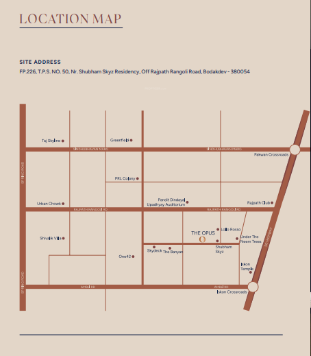  the opus Location Plan