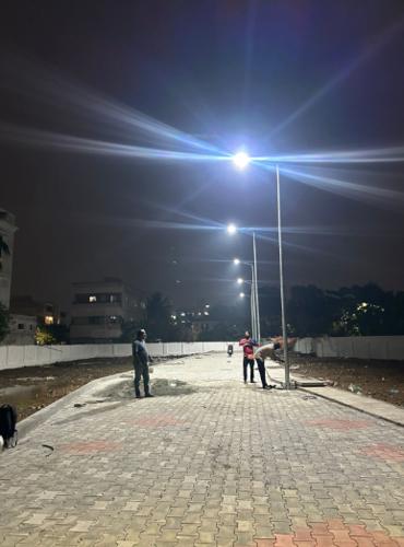  cobble-sharanalaya Street Lighting