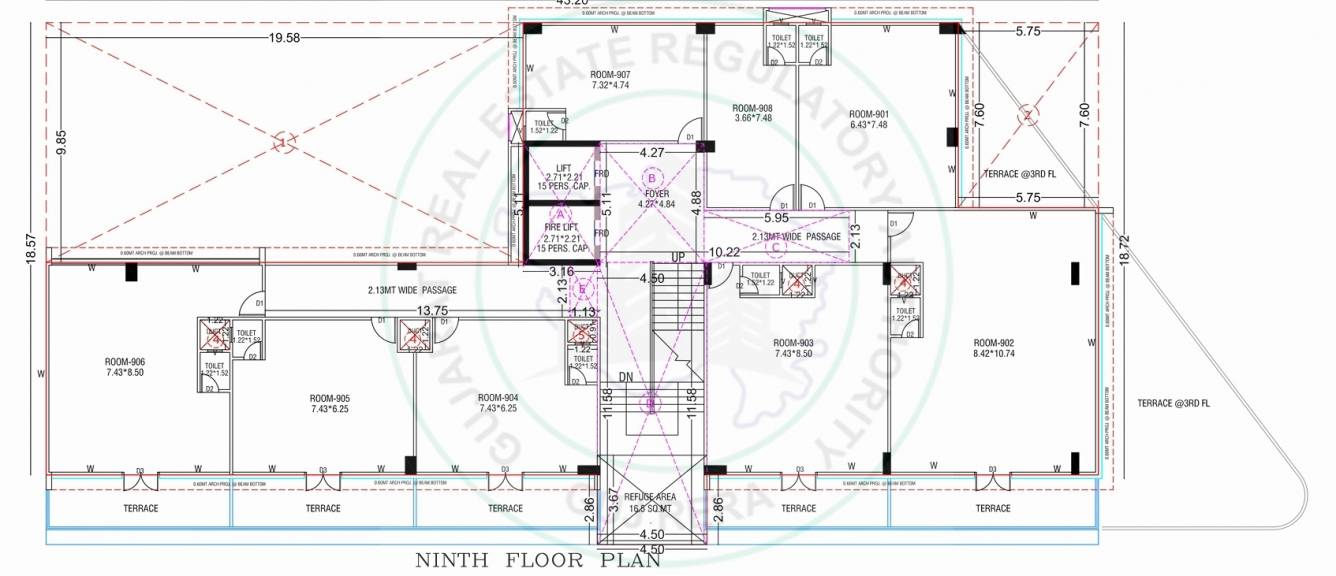  shivansh skyline A Cluster Plan for 9th Floor