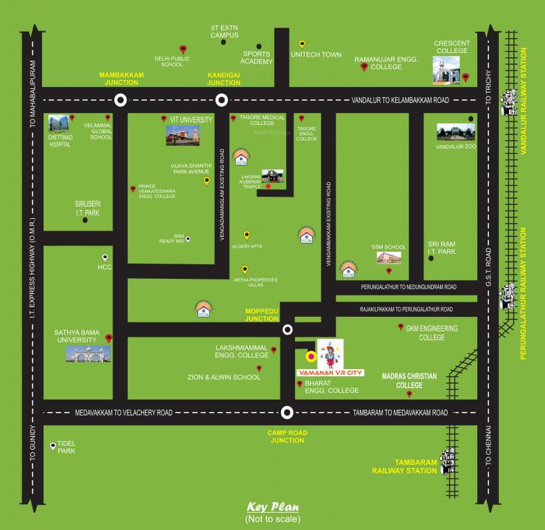  vr city Location Plan