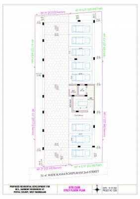  sruthi Harmony Sruthi Cluster Plan for ground Floor