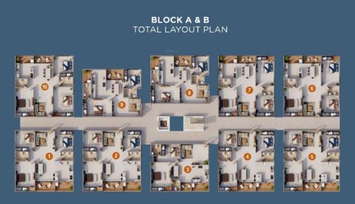 Tower A Cluster Plan from 1st to 50th Floor aram Tower A Cluster Plan from 1st to 50th Floor