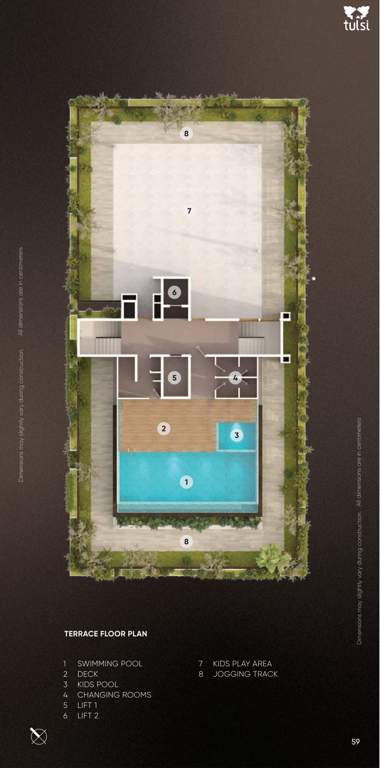 lalita Lalita Cluster Plan from 1st to 12th Floor