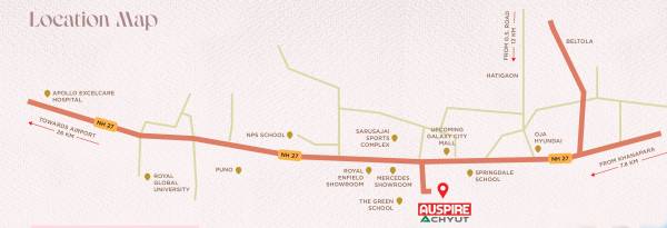  auspire-achyut Location Plan