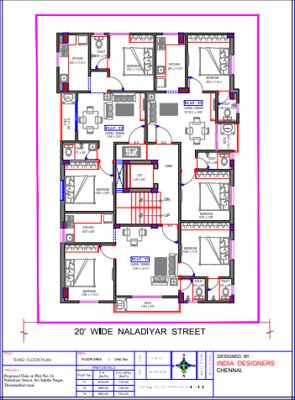  star-flats Star Flats Cluster Plan for 3rd Floor