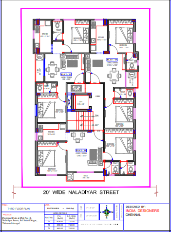  star flats Star Flats Cluster Plan for 3rd Floor