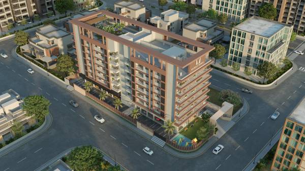 Elevation main of Mandot Prime