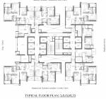  purva-panorama-tower-c Cluster Plan from 3rd to 23th Floor