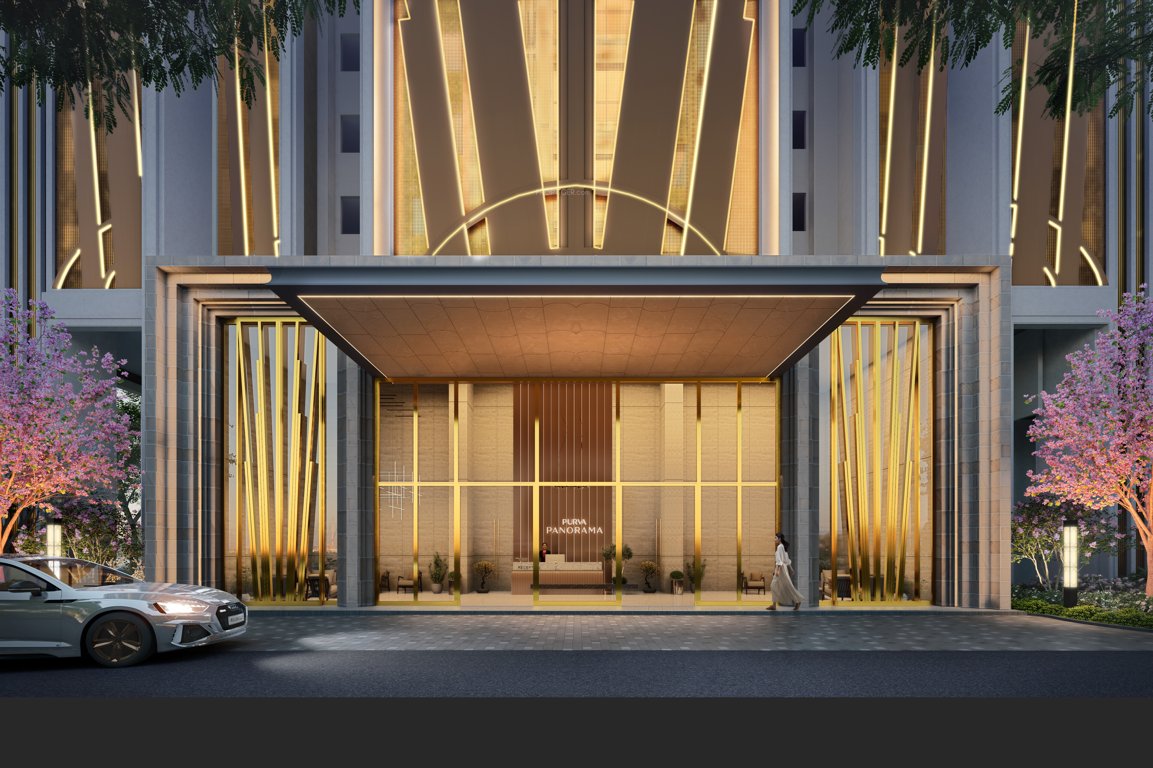  purva panorama tower c Entrance Lobby