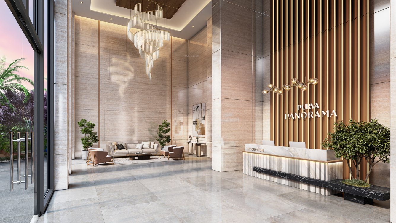  purva panorama tower c Entrance Lobby