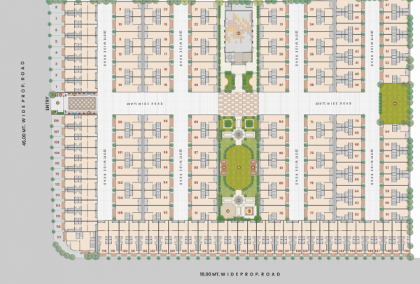 Layout Plan prayosha-imperia Layout Plan