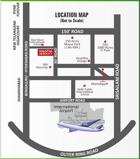  anantha aerocity Location Plan
