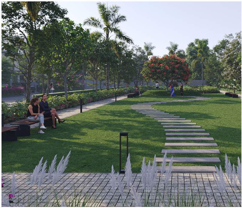  anantha aerocity Landscaped Gardens