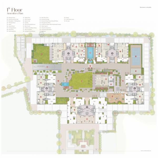  anamika-high-point- Block A Cluster Plan for 1st Floor