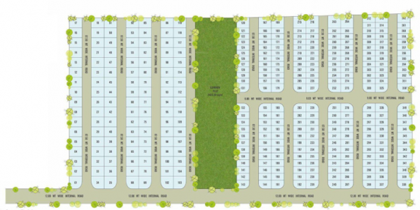  upvan-residency Layout Plan
