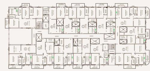  sai-empire-qube Cluster Plan from 1st to 5th Floor