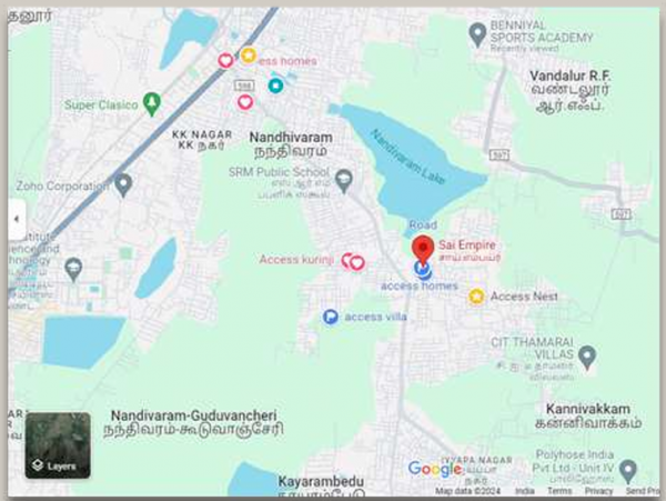  sai-empire-qube Location Plan