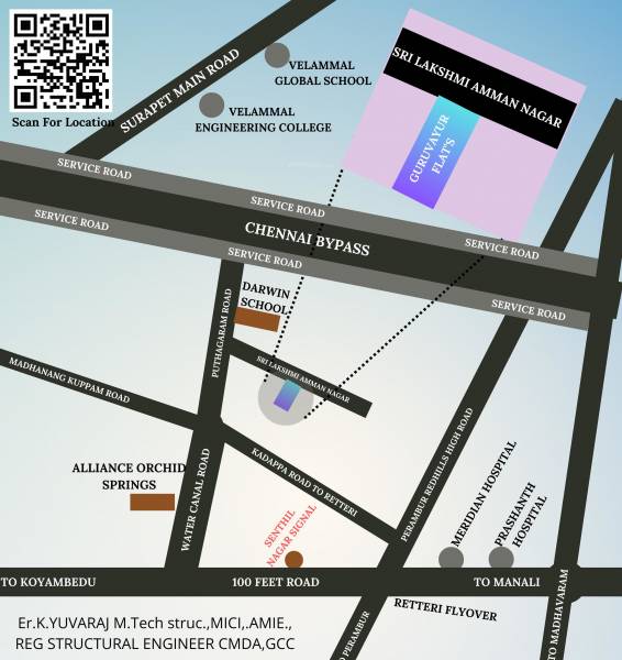  guruvayur-flats Location Plan