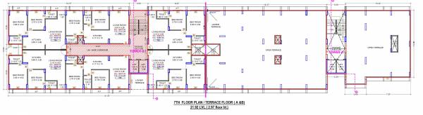 Tower A, B Cluster Plan for 7th Floor hadaf-residency Tower A, B Cluster Plan for 7th Floor