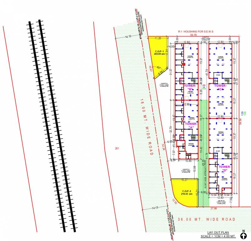  hadaf residency Layout Plan