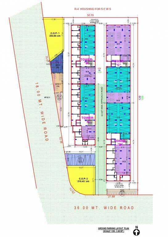  hadaf residency Layout Plan
