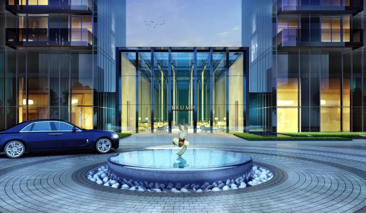  trump tower 2 Entrance Lobby