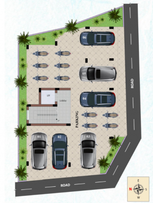  fortune Fortune Cluster Plan for ground Floor