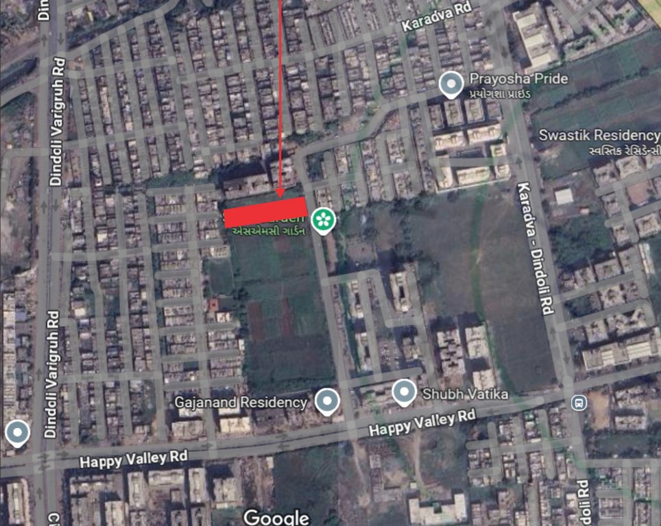 swastika bunglows Location Plan