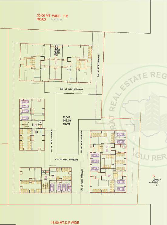  eden heaven Tower A,B,C,D,E,F Cluster Plan For Stilt