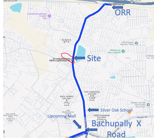  amogha Location Plan