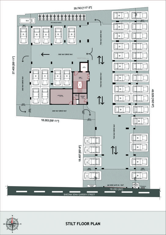  prema saraswathi Prema Saraswathi Cluster Plan for ground Floor