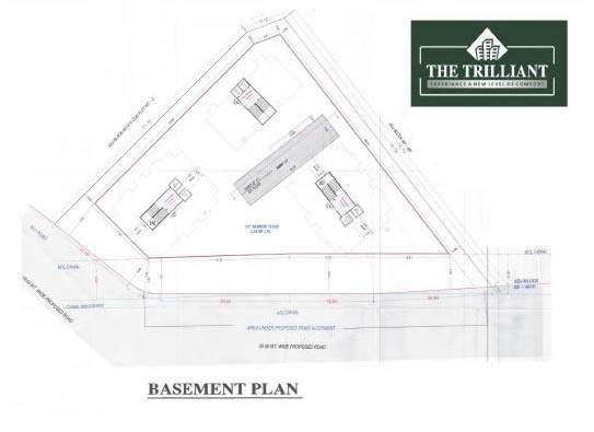  the trilliant Tower A,C Cluster Plan For Basement