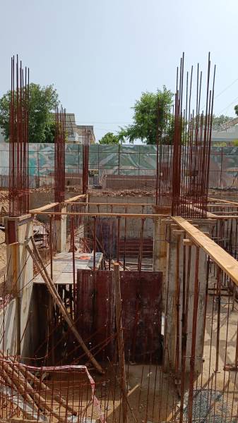  patrakar-heights Block A Construction Status Aug-25