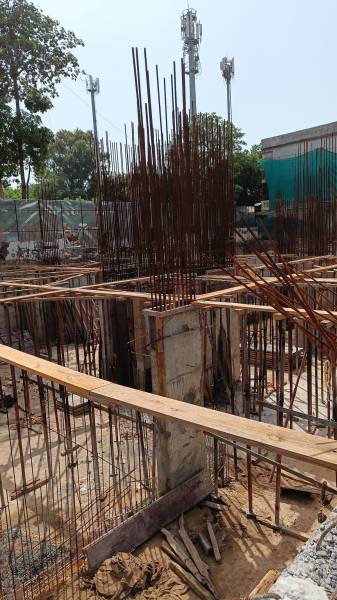  patrakar-heights Block A Construction Status Aug-25