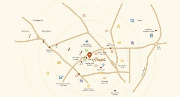  patrakar-heights Location Plan