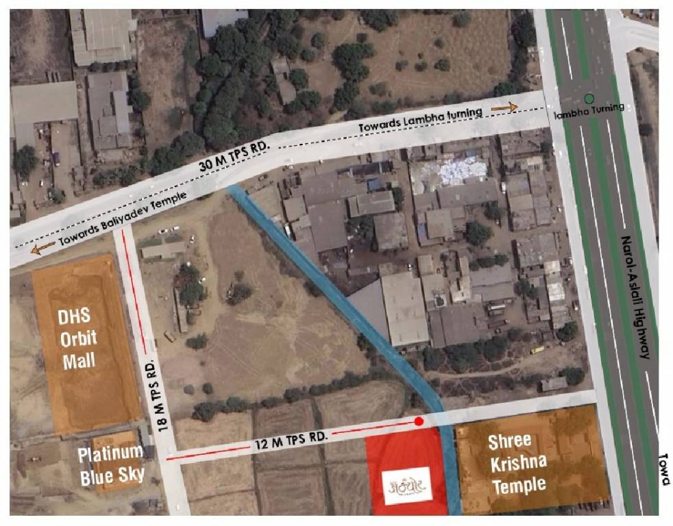  sattva anyor Location Plan