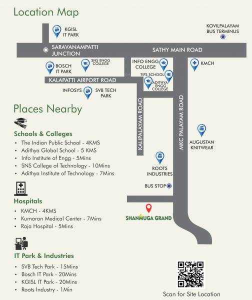  shanmuga-grand Location Plan