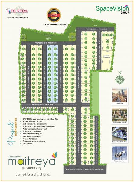  maitreya-fourth-city Layout Plan