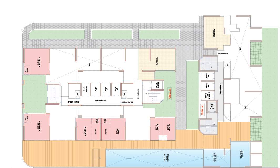  gami avant Lal Gebi Infra Pvt Ltd Wing A Cluster Plan