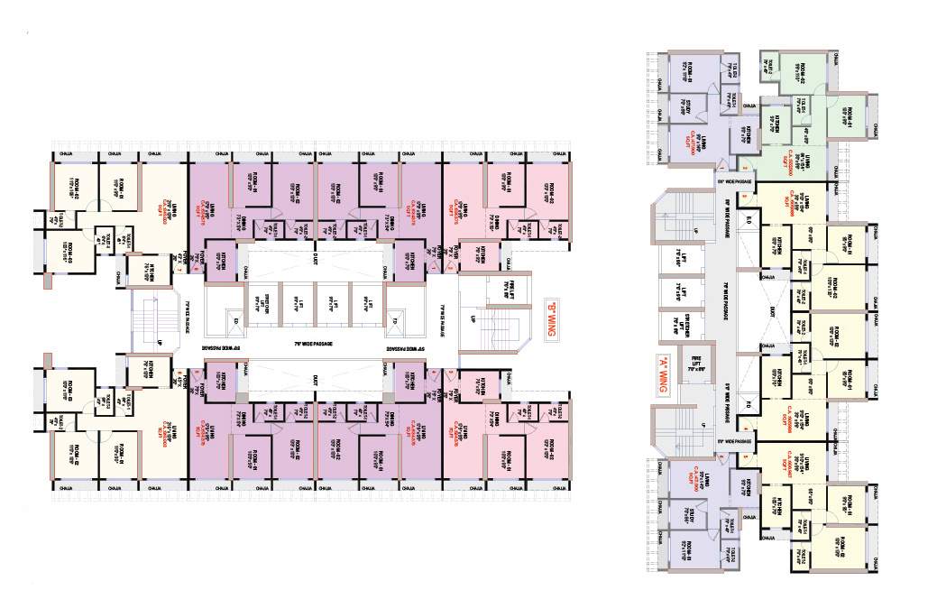  gami avant Lal Gebi Infra Pvt Ltd Wing A Cluster Plan